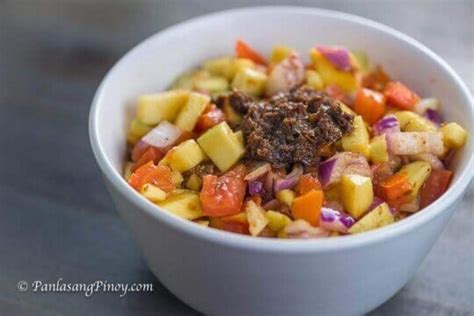 Ensaladang Mangga (Green Mango Salad).